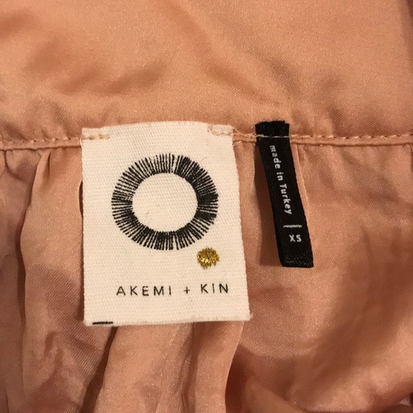 Antropologie Akemi + Kin Geometric Tie Tank Top Xs - Picture 3 of 4